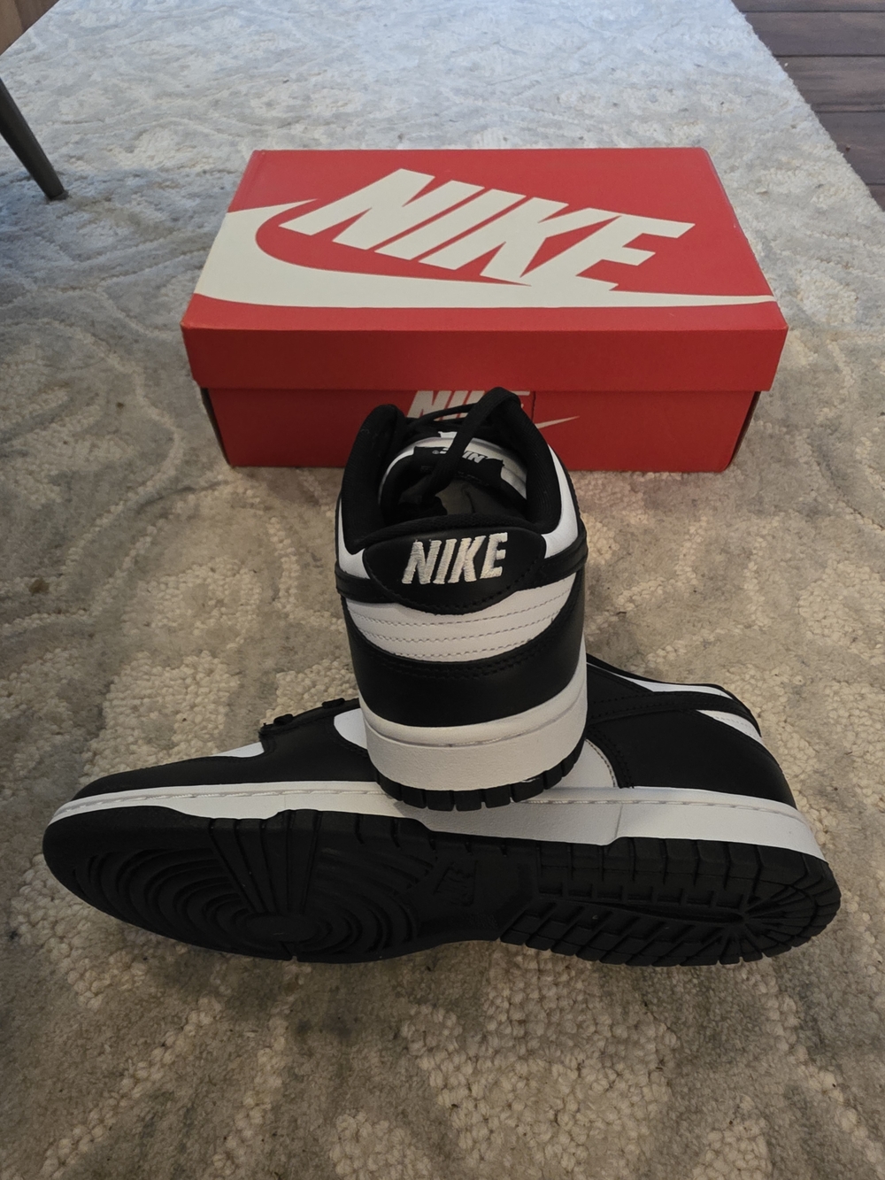 Nike Dunk Low Retro Panda Black White Men’s Size 11 New w/ Box - Picture 4 of 6